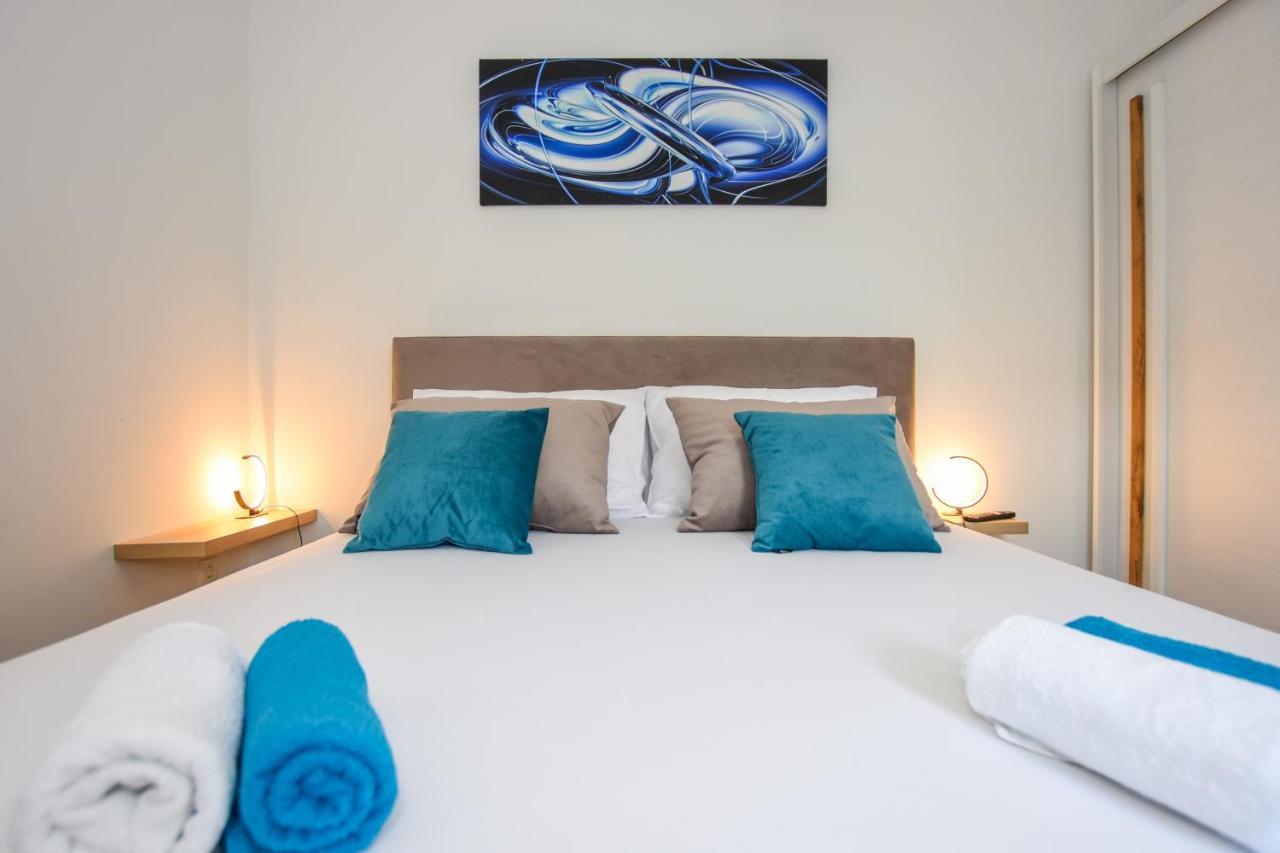 Apartmani Plazibat Mandre Exteriér fotografie